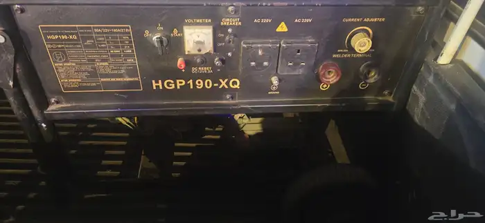 مولد بنزين 4 كيلو وات مزود بمكينة لحام ايضا 1