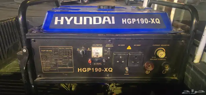 مولد بنزين 4 كيلو وات مزود بمكينة لحام ايضا 0