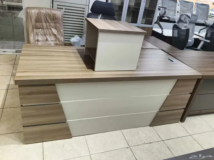 جديد مكتب طقم كامل مكتب مدير كاؤنتر استقبال دولاب كراسي 19