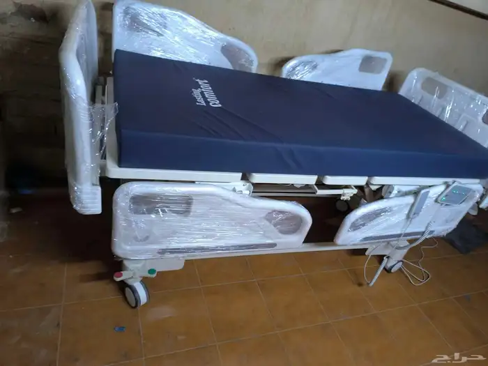 سرير طبي اخو الجديد معا المرتبه الاصليه يعمل با 2ريموتات 7