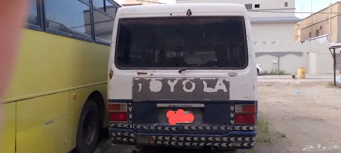 باص تويوتا كوستر موديل 91 2