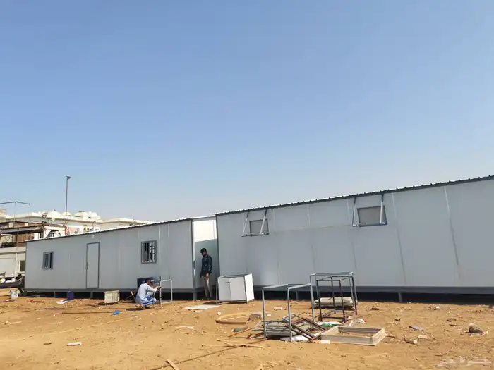 كرفانات وبركسات ورشة امواج الخليج لتصنيع البيوت الجاهزه 3