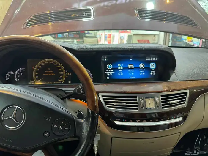 شاشة مرسيدس بانورما 2006 _ 2012 اندرويد 2