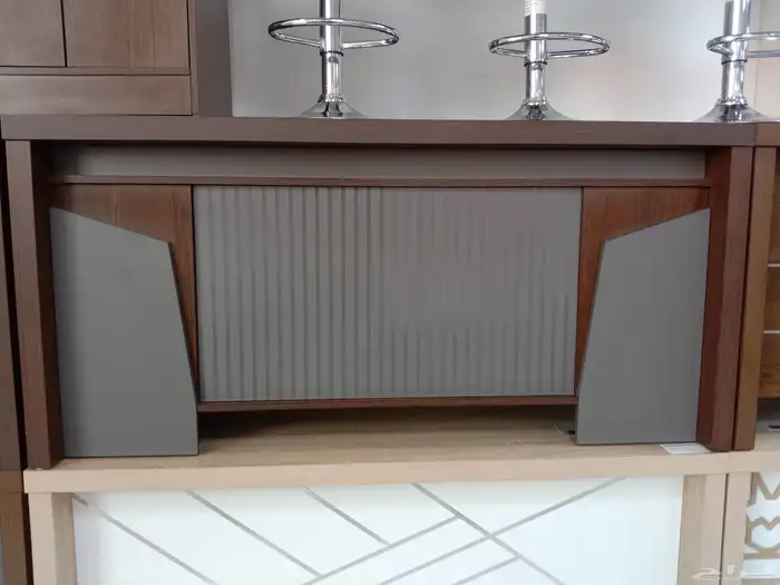 مكتب مدير جديد مودرن طقم كامل مع دولاب ملحق طاولة شاهي 14