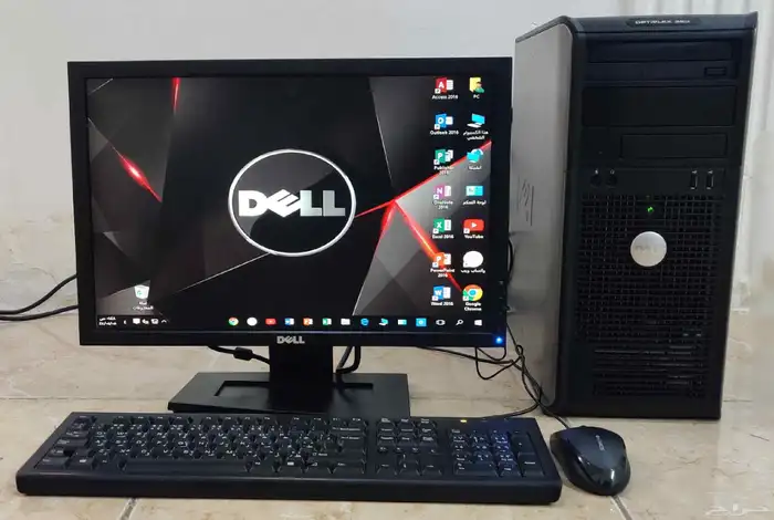 كمبيوتر مكتبي DELL نظيف 0