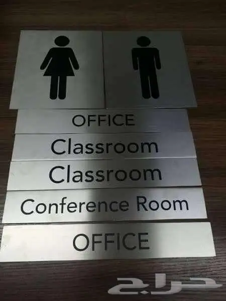 تنفيذ لوحات نحاس ستانلس ستيل المنيوم نحت طباعة 12