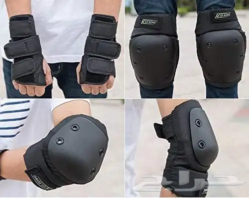 سكيت تزلج للكبار مقاس 40 مع معدات حمايه 3