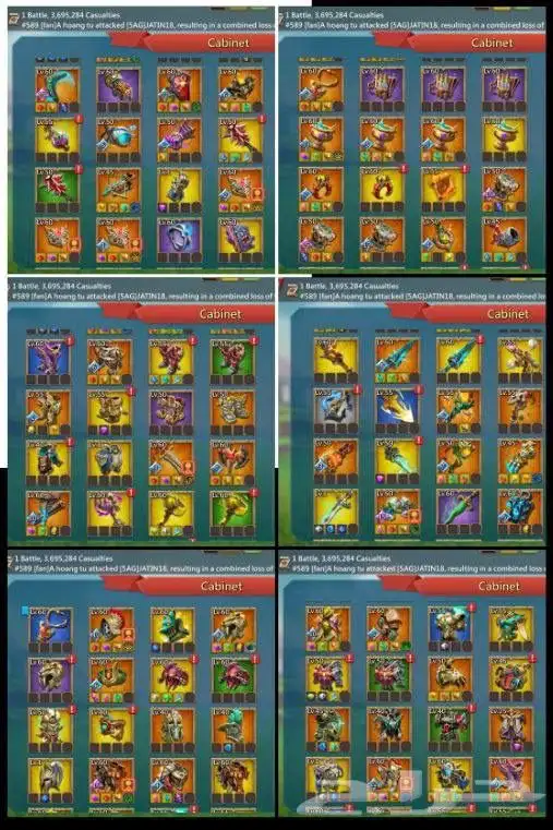 قلعة قائد حشد لقطه لوردس موبايل(انباع) 8