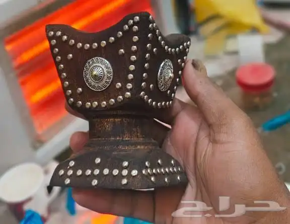 مباخر نحت خشب اثل طبيعي فاخرة 2