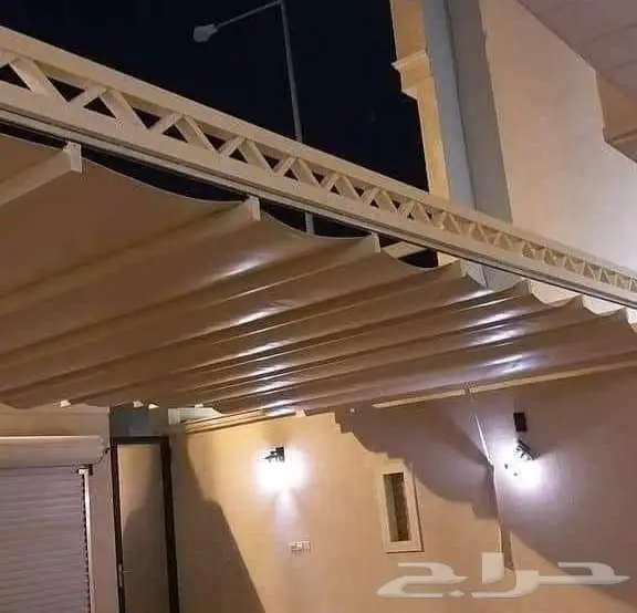 مظلات مسابح في الرياض تغطية مسابح سحب متحركة اوكهربائية 9