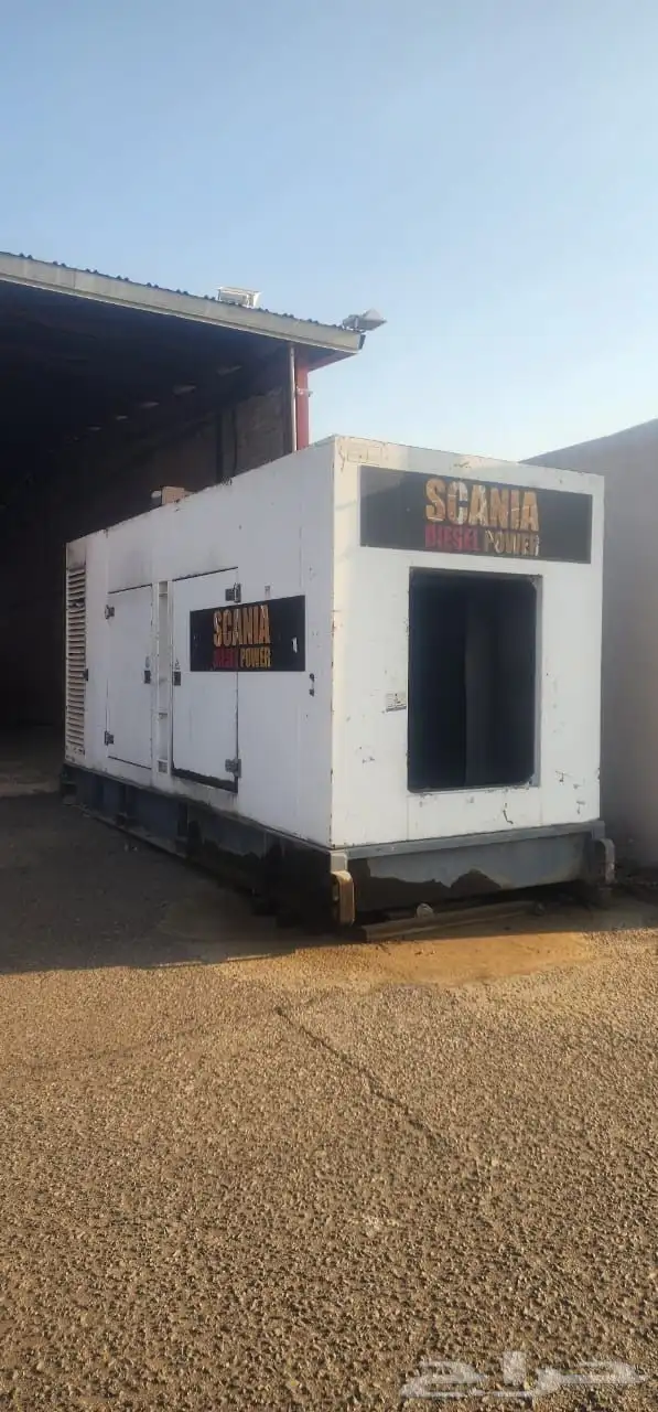 مولد كهربا نوع سكانيا ( سويدي ) للبيع 3