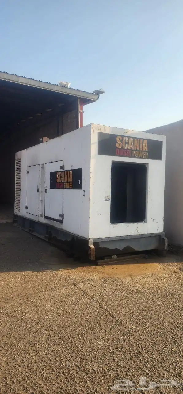 مولد كهربا نوع سكانيا ( سويدي ) للبيع 0