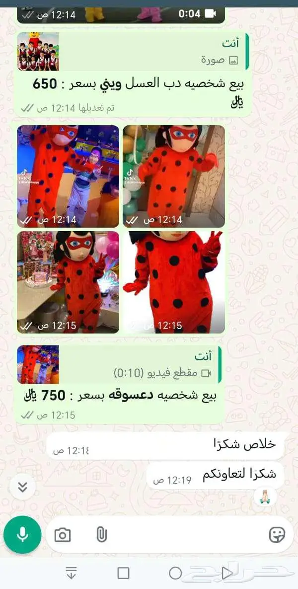 سوبر هيرو دعسوقه بطله خارقه (ladybug) خنفساء منقطه بالاسود 4