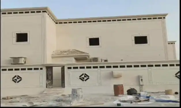 ديكورت خرجيه ملونه بديل الحجر الطبيعي سمنت ابيض وبطحا الريض 6