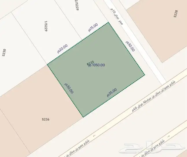 ارض للبيع بحي المهدية 1