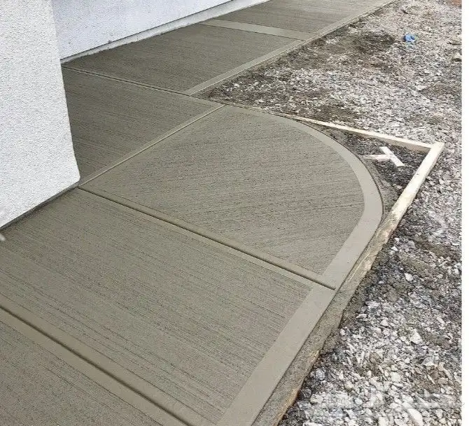 Brush concrete finishing services 2