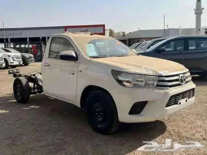 هايلوكس غماره ديزل بدون صندوق 2025 1