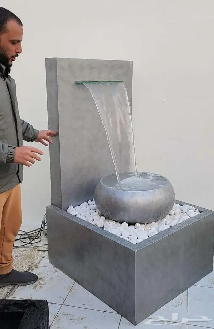 نوافير وشلالات متنقلة جاهزة فايبر جملة حائل 10