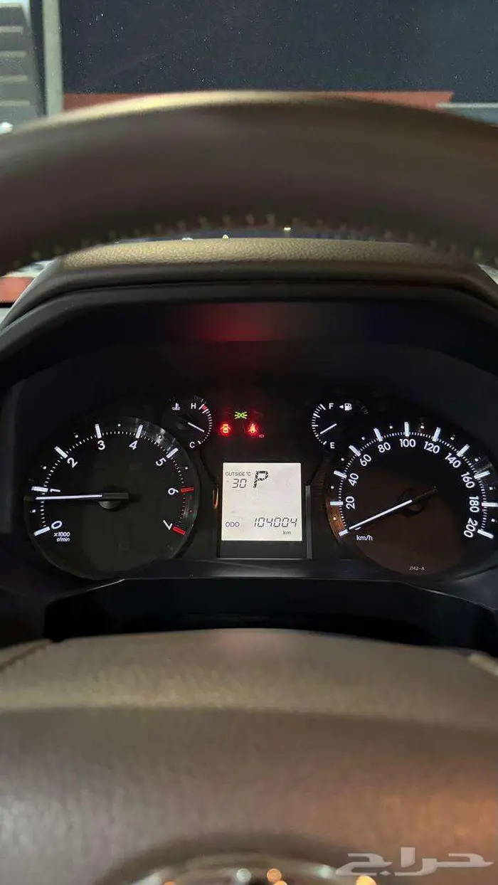 برادو 2021 عداد 104000 فقط فل كامل 6 سلندر 3