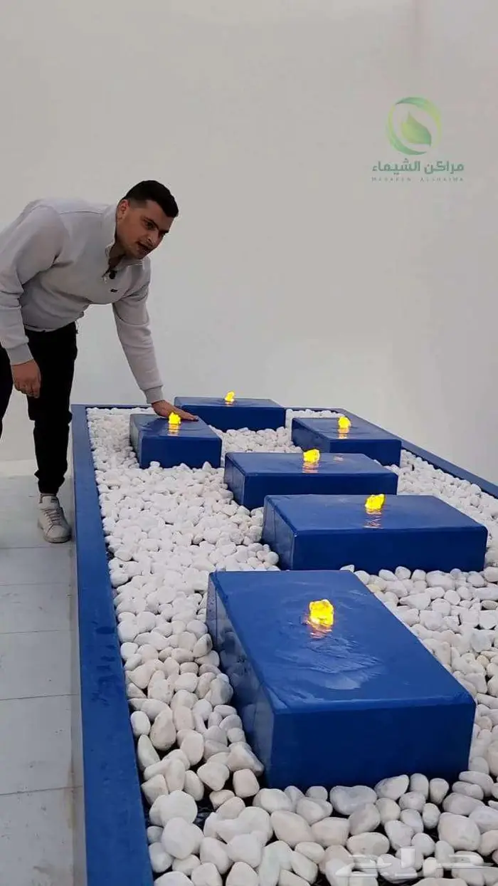 شلالات جاهزة تفصيل بسعر المصنع ونوافير الطائف 31