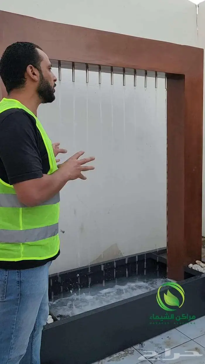 نوافير وشلالات متنقلة جاهزة فايبر جملة حائل 48