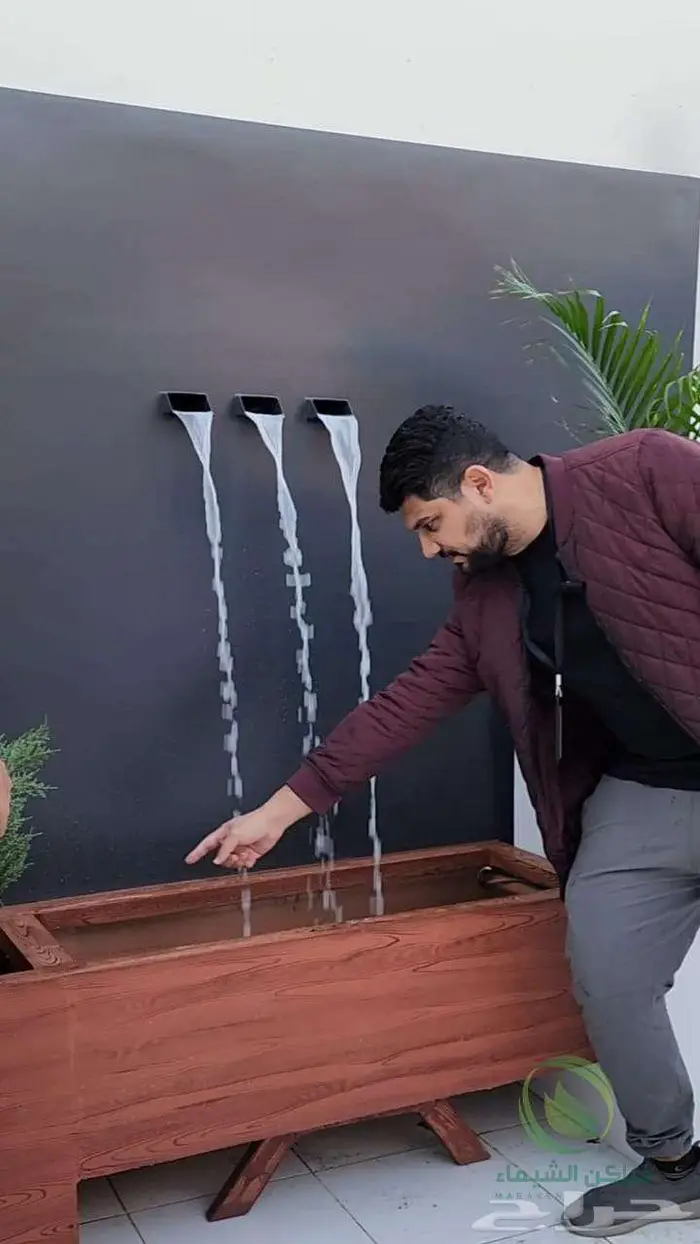 نوافير وشلالات متنقلة جاهزة فايبر جملة حائل 47