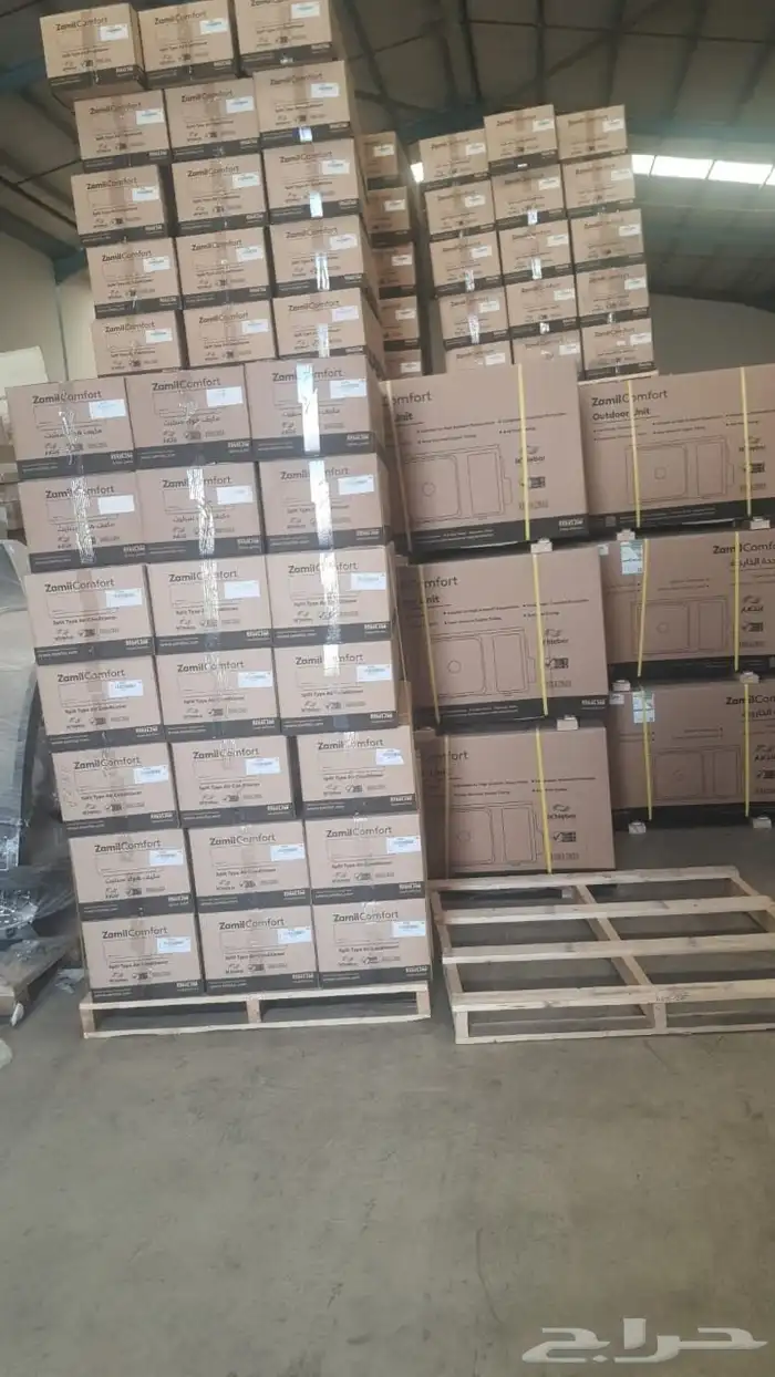 عرض خاص وحتي نفاز الكميه مكيفات الزامل 18 حار بارد اسبلت 1