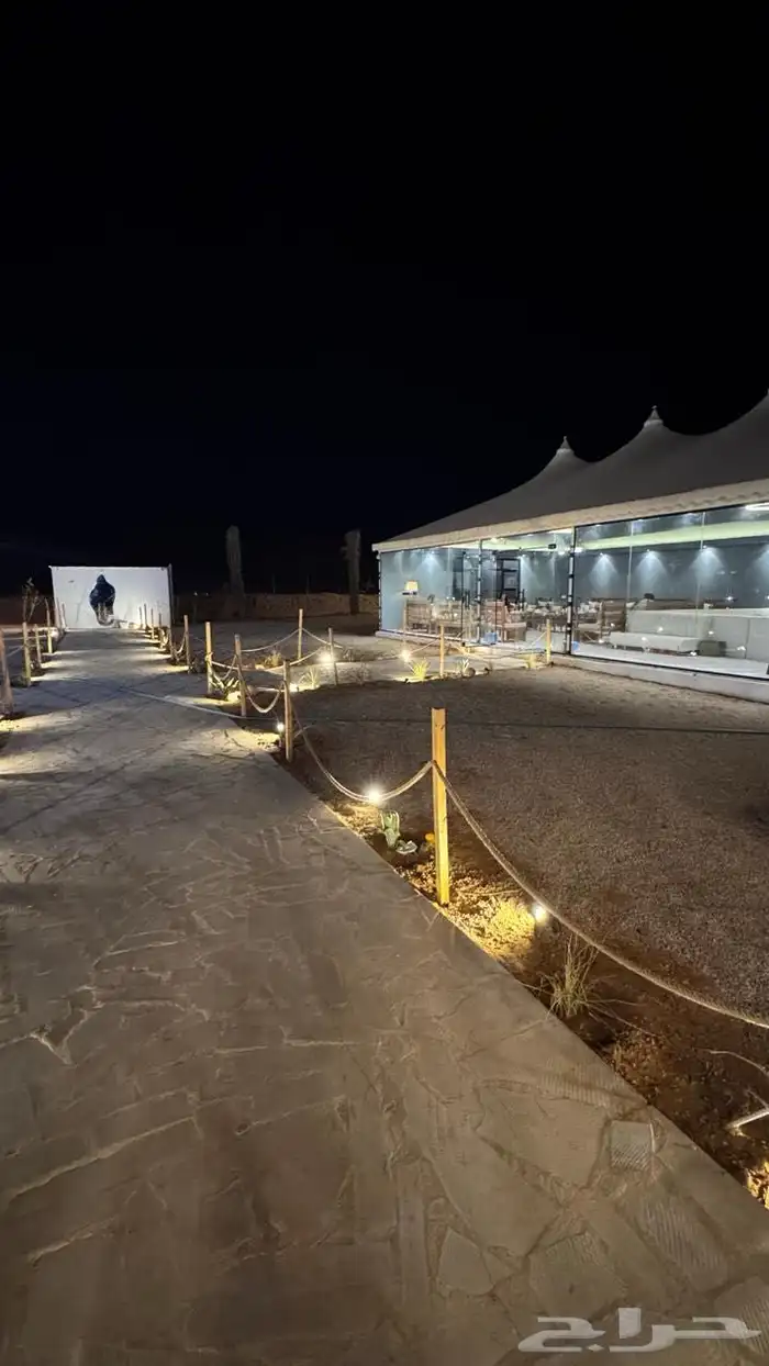 مخيم فاخر للايجار فترة الشتاء 4
