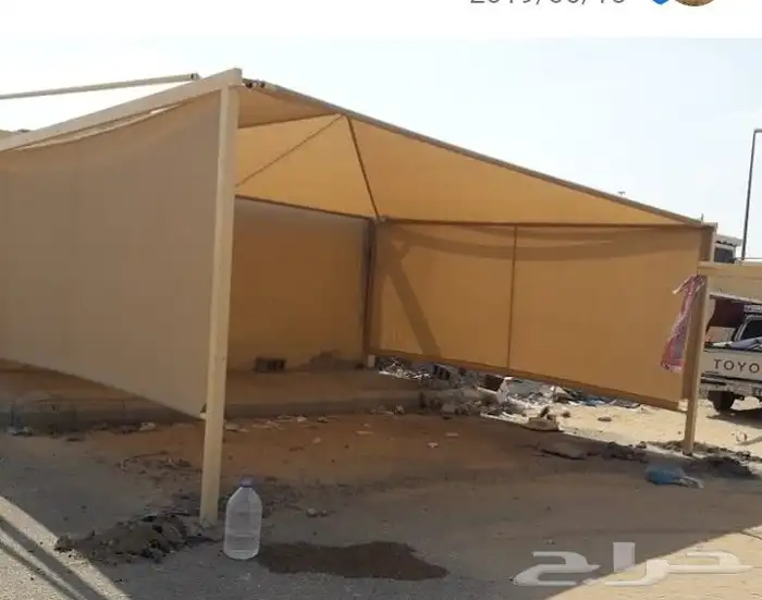 مظلات سواتر تركيب مظلات سواتر حديد سواتر خشبي 3