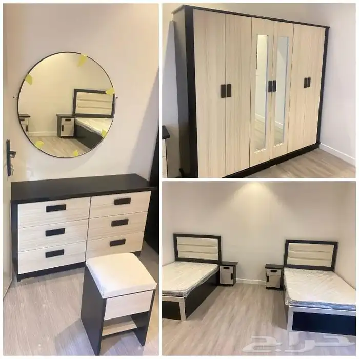 يوجد لدينا غرف نوم جاهزه بارخص الاسعار للتواصل 0