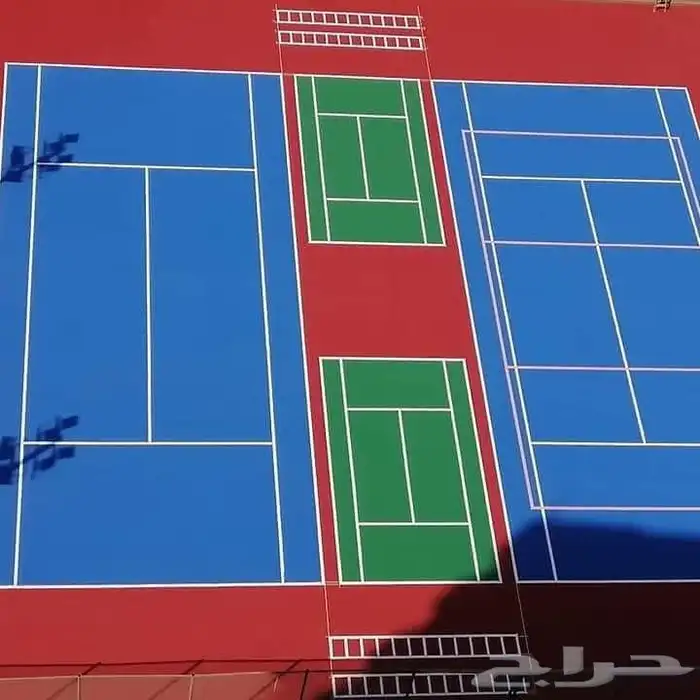 أرضيات ملاعب اكريليك 5