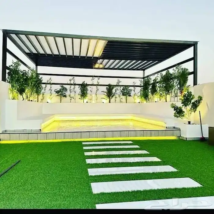 مظلات سواتر برجولات شتويه 0