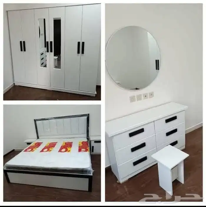 غرف نوم جديده جاهزه مع المرتبه شامل التوصيل والتركيب داخل ال 9