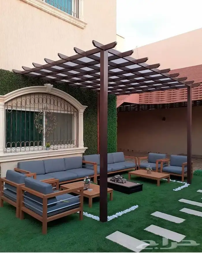 مظلات سواتر تركيب مظلات سواتر حديد سواتر خشبي 17