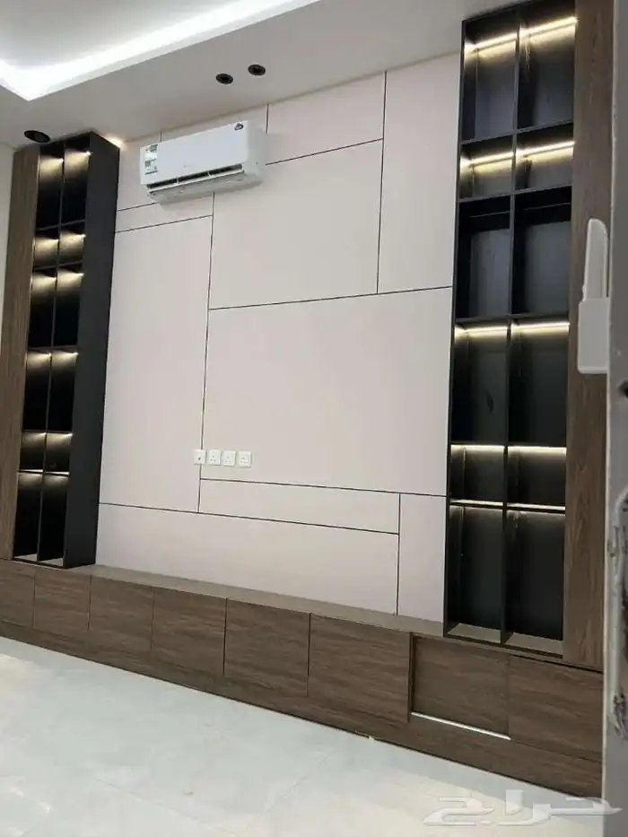 ديكورات داخليه خلفية شاشه بارزه كيرف 13