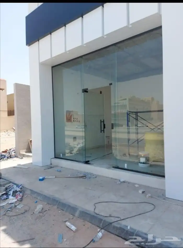 زجاج سكوريت وجهات زجاج سيكريت مكاتب زجاج تفصيل ابواب سيكوريت 4