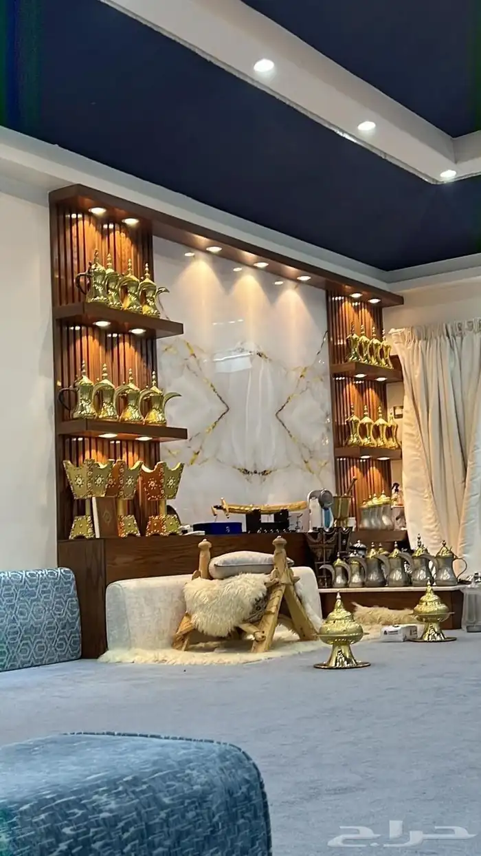 ديكورات داخليه خلفية شاشه بارزه كيرف 19