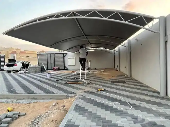 مظلات سواتر تركيب مظلات سواتر حديد سواتر خشبي 16