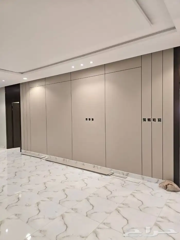 تركيب بديل شيبورد ورق جدران باركيه نعلات فايبر فوم 7