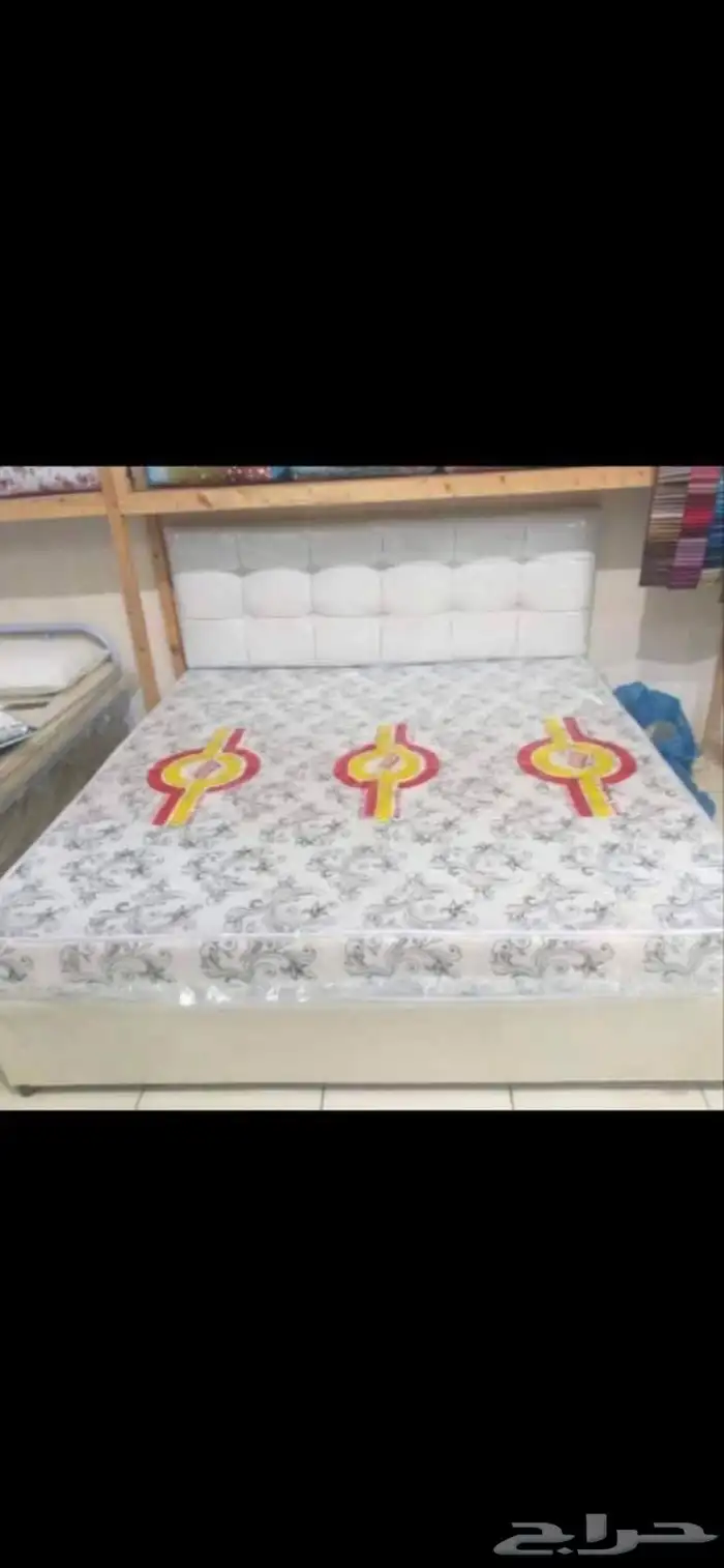 غرفة نوم كاملة  أثاث منزلي  سرير ودولاب وبطانيات 9