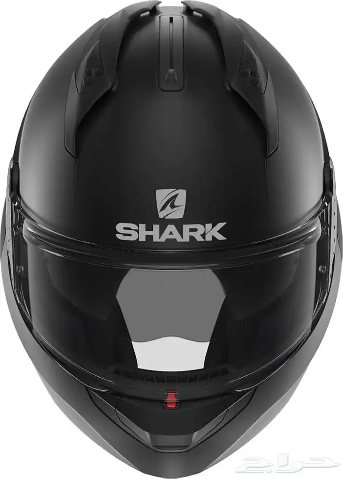 Shark Evo Gt Blank Mat Modular  خوذة باللون الأسود 6