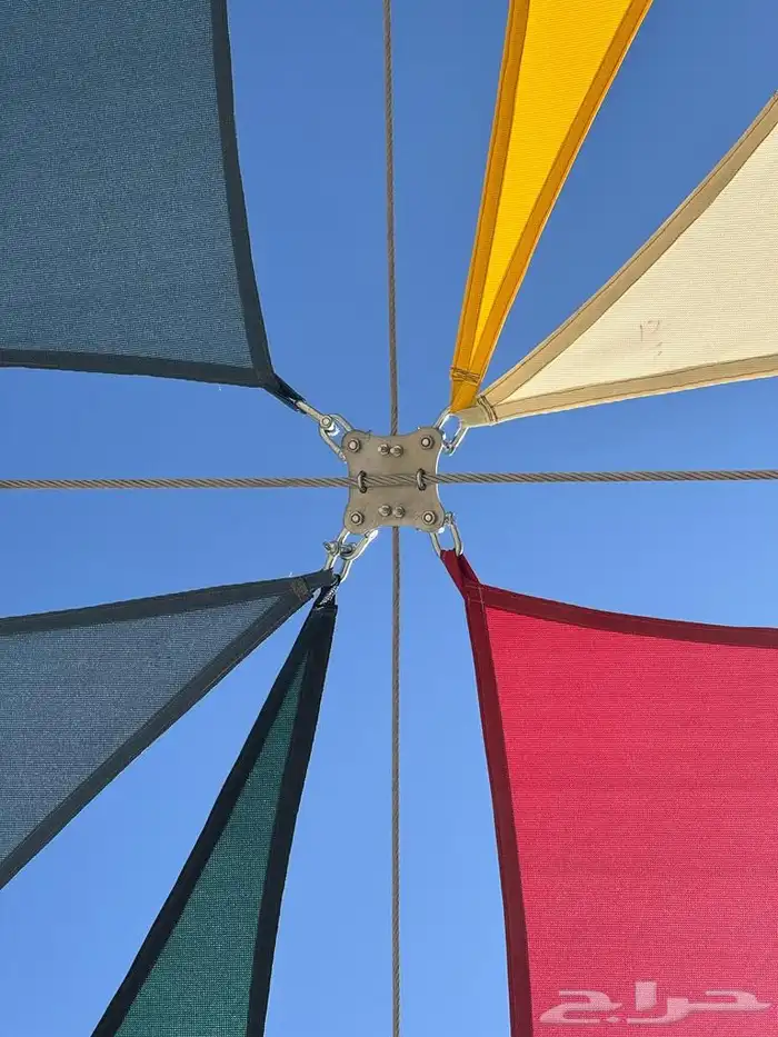 تفصيل شراعات بي في سي للمظلات وبرك الماء والغطيان 21