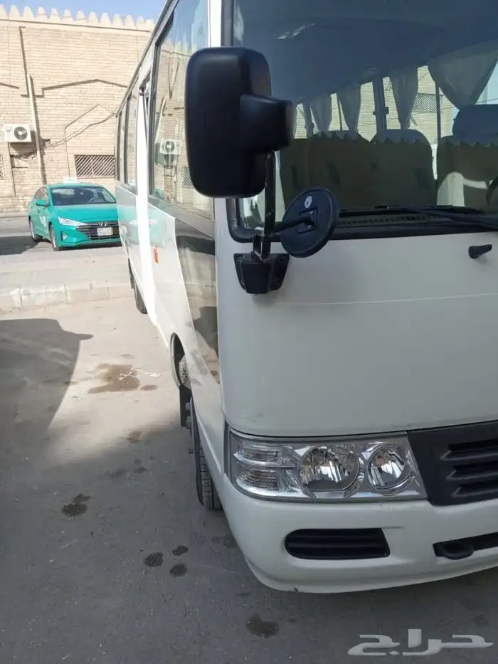 ايجار باص كوستر30راكب مع سواق مشوار شركه مصنع فندق مطار مطعم 5