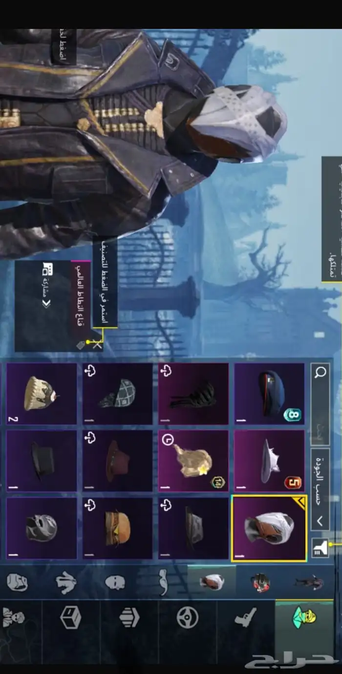 حساب ببجي 22