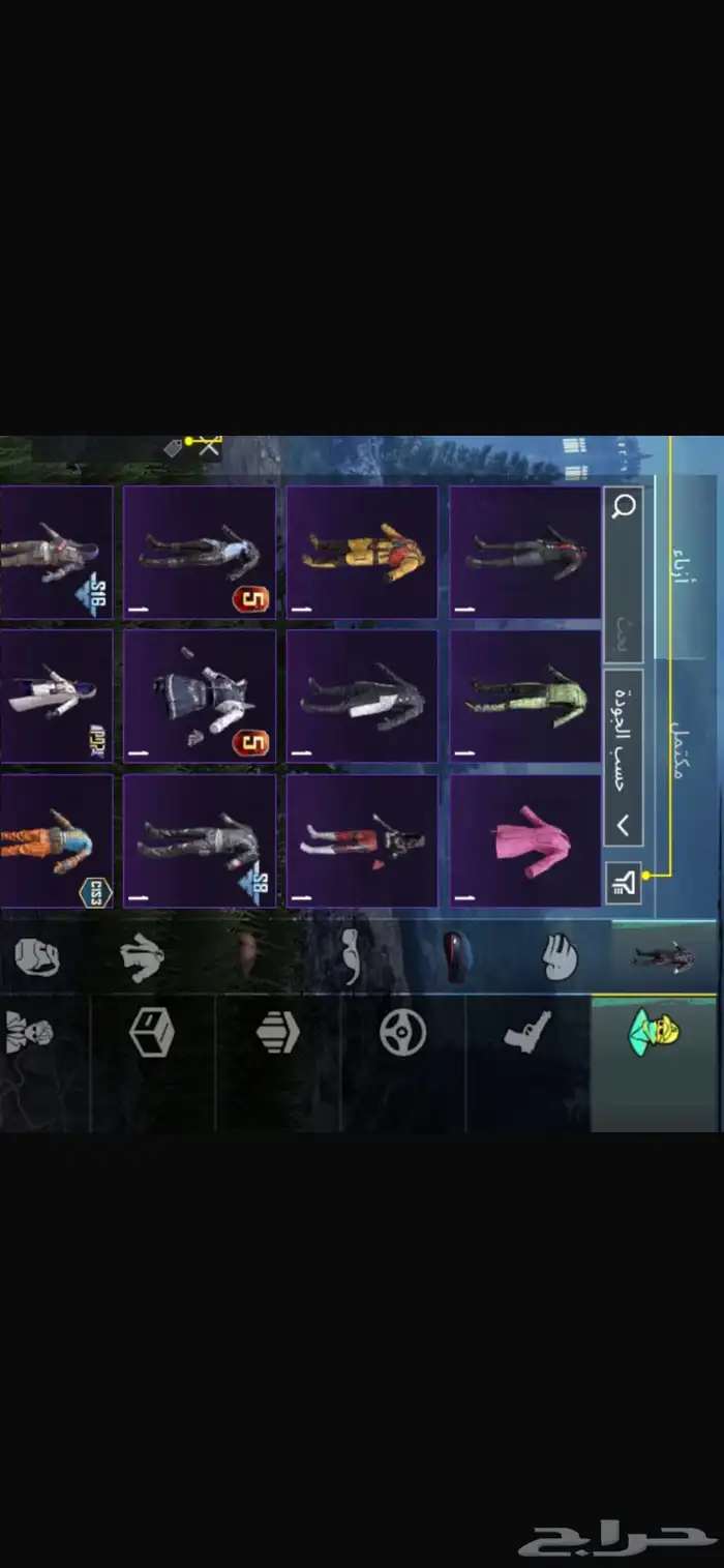 حساب ببجي 20