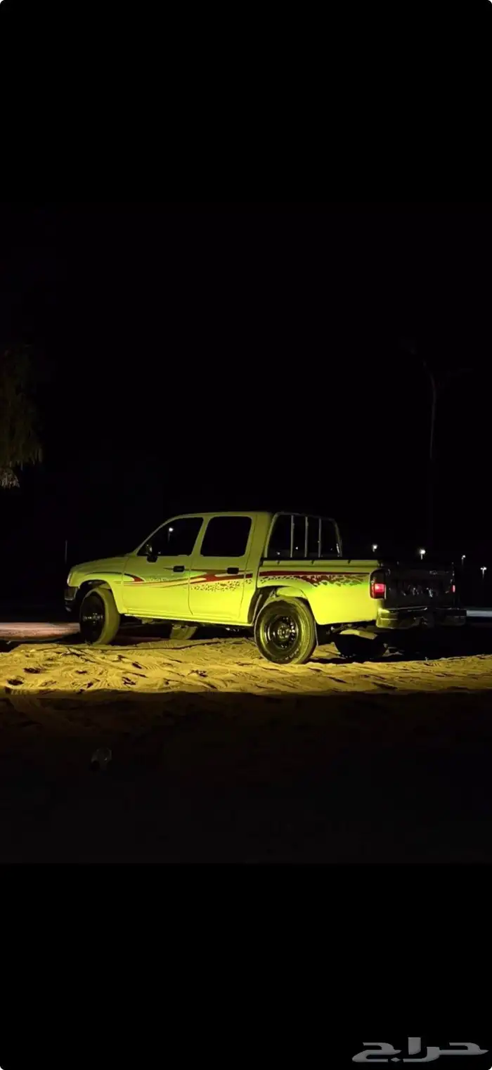 للبيع هيلوكس ديزل بدي رش تجميلي على نضفه فير شرط مكينه شرط 1
