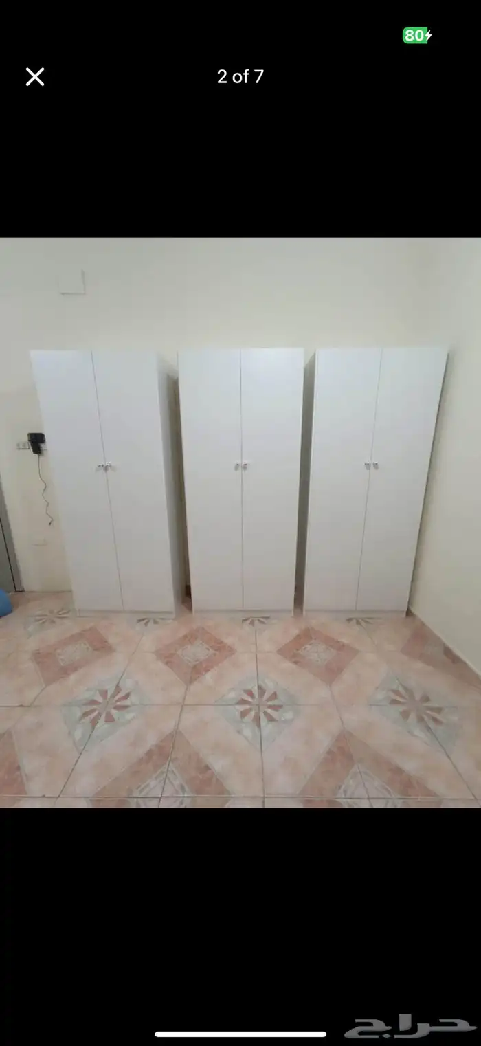 دواليب درفتين  ثلاثة درفه  اربعه درفه ولا في حسب طلب  تفصيل 0