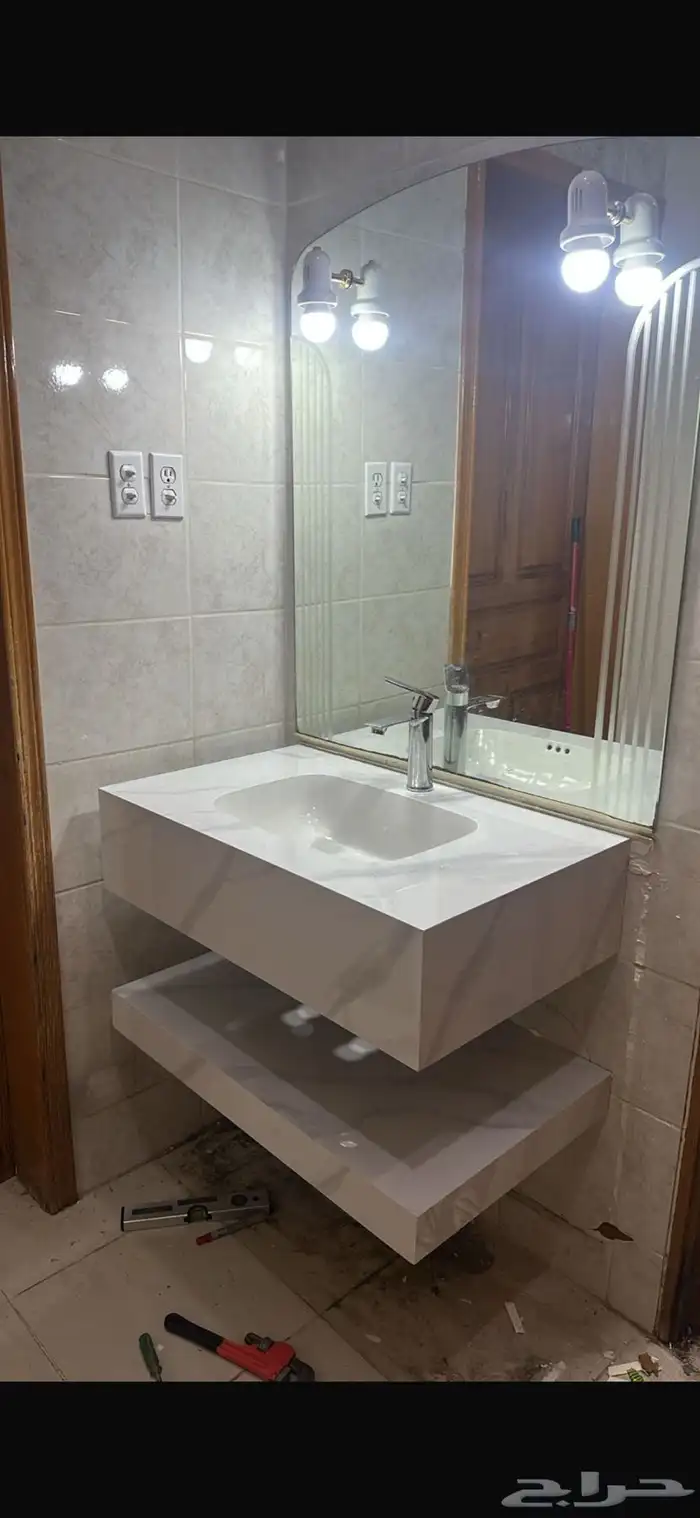 تركيب مغاسل 1