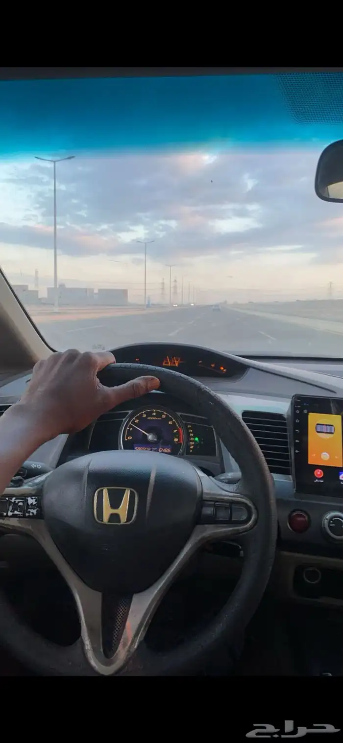 هوندا سيفيك موديل 2009 القير اتمتيك القيود بنزين 3