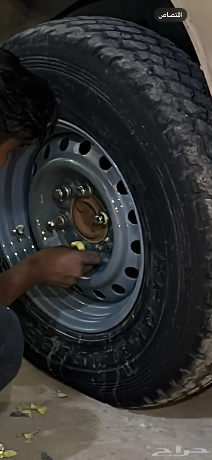 اربع جنوط حديد مثلثات واربع جنوط هلل مرشوشه 4